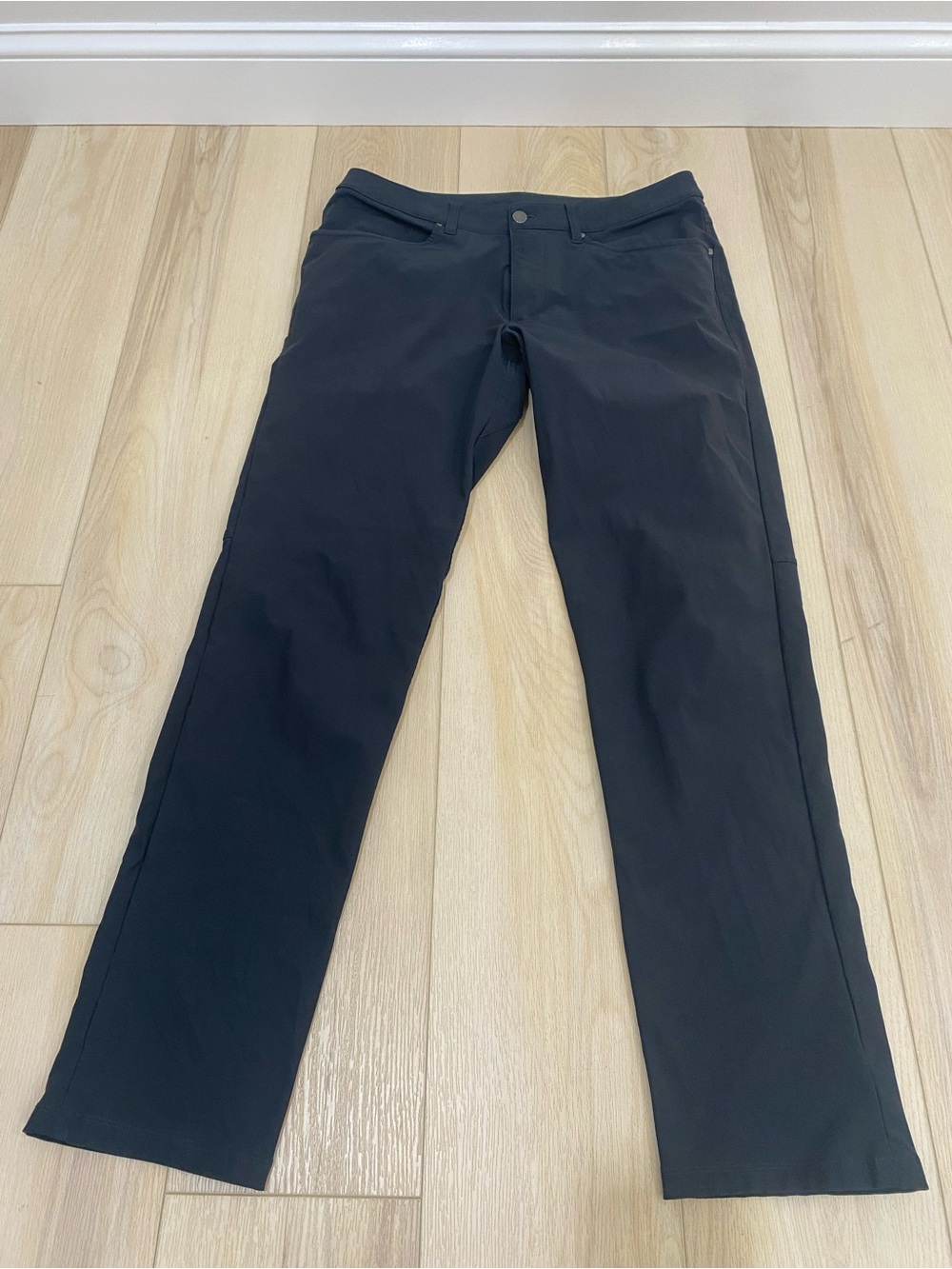 Lululemon Pants Classic Fit Pant Warpstreme LM5ADFS Performance Gray Men 32x32